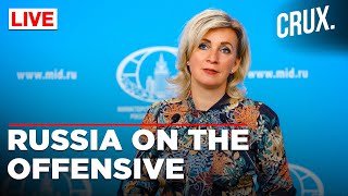 Russia Takes On The West  Maria Zakharova Holds Weekly Foreign Ministry Briefing Live  Ukraine War [upl. by Notgnirra]