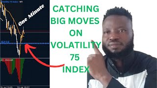 1 Minute Scalping Strategy for trading Volatility 75 Index 98 Win Rate [upl. by Ruhtracm]