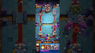 BARBS VS SKELETON BOMB 💣🧟‍♂️clashroyale gaming [upl. by Acile]