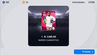 TRICK TO GET ICONIC R CARLOS AND CANNAVARO  REAL MADRID ICONIC MOMENT  PES 2021 MOBILE BUG TRUCO [upl. by Eitsyrk374]