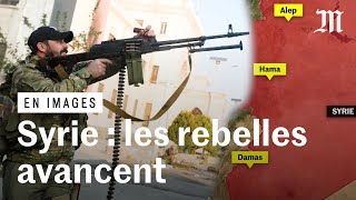 Syrie  les rebelles avancent vers Damas la capitale [upl. by Atnuahs811]