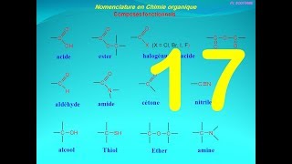 17les fonctions en chimie organique [upl. by Jolee544]