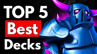 TOP 5 BEST Decks in Clash Royale September 2024 [upl. by Lemar68]