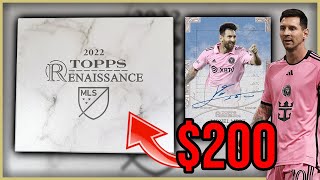 200 für ZWEI Karten  2022 Topps Renaissance MLS 2 Autogramme [upl. by Milewski]