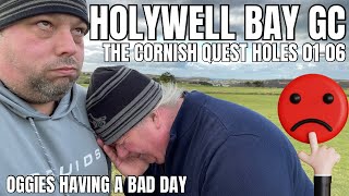 HOLYWELL BAY GOLF CLUB HOLES 16 Big Oggie Cornish Quest [upl. by Mariquilla886]