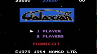 Galaxian Japan NES Longplay [upl. by Ewnihc]