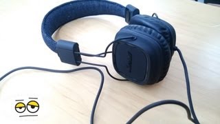 Marshall Major Pitch Black Headphone Review [upl. by Tarsuss]