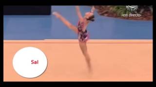 Juegos Suramericanos 2014 Disciplina gimnasia rítmica [upl. by Rehpinnej420]