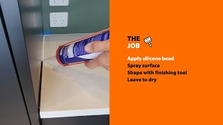 How to Use Silicone Sealant  Mitre 10 Easy As [upl. by Tye]