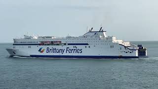 MV Galicia Departs Rosslare Harbour 9924 [upl. by Meadow]