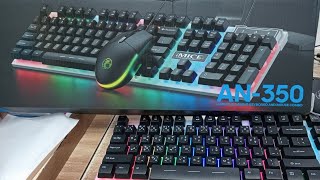 iMICE RGB gaming keyboard Mouse Combo AN350 Price 1250 Taka 01766868989 [upl. by Weidner347]