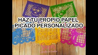 TUTORIAL DE PAPEL PICADO CON SILHOUETTE CAMEO [upl. by Seidule]