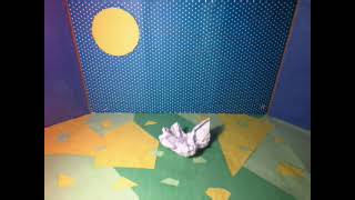 Simple Crumpled Paper Stop Motion Animation [upl. by Ettenav693]