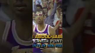 KareemAbdul Jabbar Passed Wilt Chamberlain For NBA’s AllTime Leading Scorer in 1984  Shorts [upl. by Enttirb]