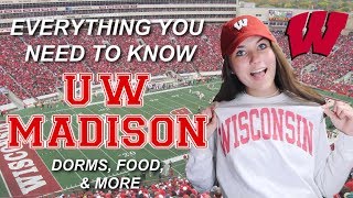 Everything You NEED to Know About UWMADISON dorms food etc [upl. by Eveline]