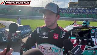 Chandler Smith Talks About PostRace Chat w Cole Custer quotI Understand His Frustrationquot [upl. by Marcello438]