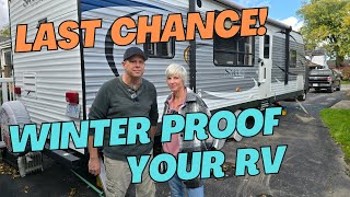 Winter Proof Your RV [upl. by Ahsyle]