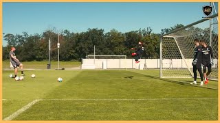 Eintracht Frankfurt  Goalkeeper Training [upl. by Onavlis]