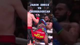 PHILADELPHIANJARON ENNIS VS KAREN CHUKHADZHIANUKRAINIAN boxingfights shortsvideo [upl. by Bernadette]