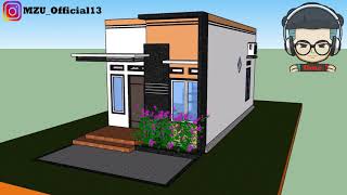 Small House Design 4x8 M  Ome Design [upl. by Colette970]