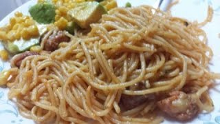 Spaguetti con Pollo [upl. by Rahsab767]