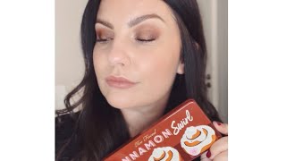 TOO FACED CINNAMON SWIRL  JOUR 7 [upl. by Leahcimsemaj]