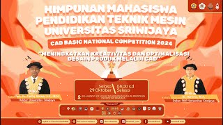 CAD BASIC NATIONAL COMPETITION 2024 AULA GEDUNG LAB FKIP KM5 PLG SELASA 29 OKTOBER 2024 [upl. by Omidyar492]