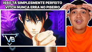 Reagindo a Piseiro do Megumi  Sombras Jujutsu Kaisen  Vitch Feat NovatroopOfc LairtonTeclas [upl. by Wohlen596]