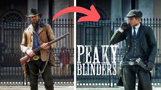 How To Make Peaky Blinders Outfit RDR2 [upl. by Lekym]