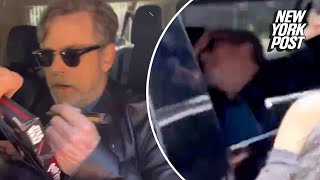 Mark Hamill reacts to ‘abhorrent’ video of him mobbed by ‘Star Wars’ fans  New York Post [upl. by Mahseh]