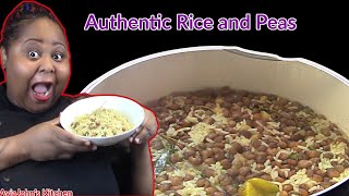 AUTHENTIC PIGEON PEAS AND RICE  GUNGO PEAS 30 MINUTES MEALS [upl. by Atelahs]