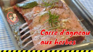 Carré DAgneau Aux Herbes  Pièce De Viande Délicate cuit au four [upl. by Ahearn348]