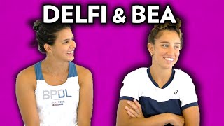 Delfi BreaBea Gonzalez intervista quotdoppiaquot [upl. by Davis]