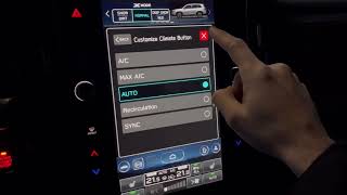 How to use the Climate Controls in your newer Subaru  large infotainment touch screen [upl. by Eusebio]