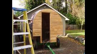 Building and Restoring an Old Sheepwagon Sheep Camp Wagon with Jim Howard [upl. by Sadirah]