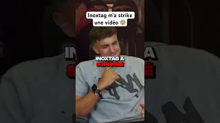 INOXTAG M’A STRIKE UNE VIDÉO 😨 Coup de pression par Webedia… shorts drama inoxtag webedia [upl. by Imer]