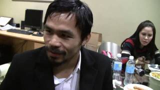 Pacquiao Vs Margarito Post Fight Comments [upl. by Alletsyrc]