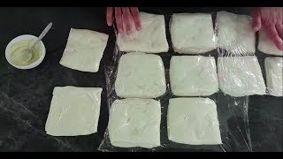 Recette De Mssemen Express Feuilleté Sans Pétrissage Pour Le Petit Déjeuner مسمن بدون دلك مورق [upl. by Llig]