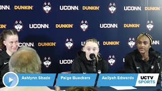 Ashlynn Shade Paige Bueckers Aalyiah Edwards Postgame Press Conference Depaul [upl. by Paolina]