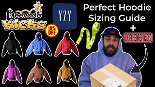 YEEZY GAP Perfect Hoodie UNBOXING  Complete SIZING GUIDE [upl. by Lamaj]