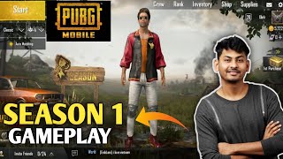 SEASON 1 GAMEPLAY PUBG MOBILE  DAYNAMO GAMING FIRST PUBG GAMEPLAY [upl. by Reeve]