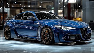 2026 Alfa Romeo Giulia Quadrifoglio  Italian Passion Meets Precision Performance [upl. by Aderfla]