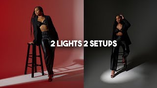 SIMPLE 2 LIGHT PHOTOGRAPHY SETUPS [upl. by Eelnayr]