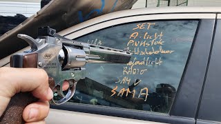 Can airguns break a car window  45mm steel bb [upl. by Etirugram]