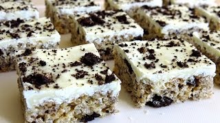 COOKIES amp CREAM RICE KRISPIE TREATS [upl. by Mathur]