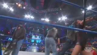 TNA Impact Wrestling quotHollywoodquot Hogan amp quotJokerquot Sting and TNA Roster vs Aces amp 8s HD [upl. by Hplodur]