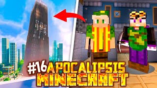 100 dias en APOCALIPSISMINECRAFT WIGETTA HACIA EL EDIFICIO MAS ALTO 16 [upl. by Suiravad]