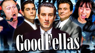 GOODFELLAS 1990 MOVIE REACTION FIRST TIME WATCHING Martin Scorsese  Robert De Niro  Joe Pesci [upl. by Annoek]