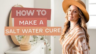 How to Make a Salt Water Cure to Remove Negative Energy from your Home [upl. by Sandler986]