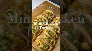 Mini Chicken Tortilla chickenrecipe tortillasandwich easyrecipe quickrecipe [upl. by Bray]